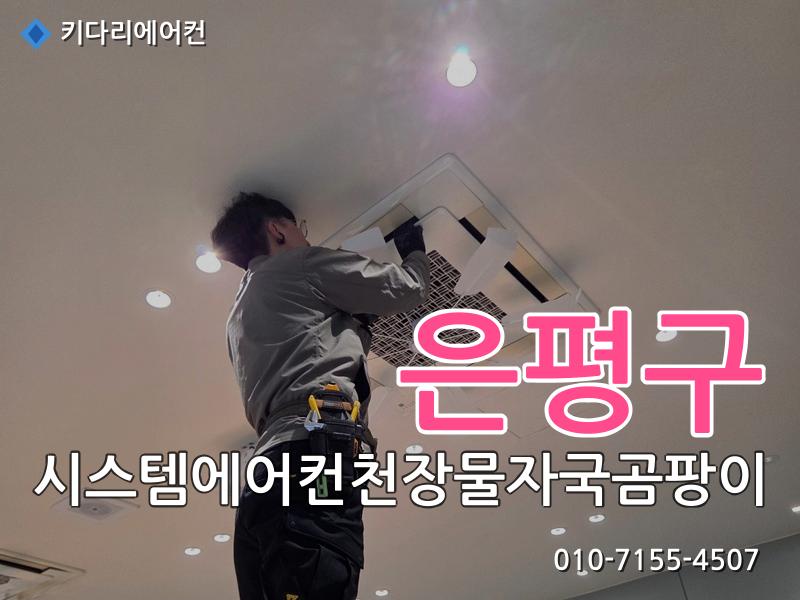은평구 시스템에어컨천장물자국곰팡이